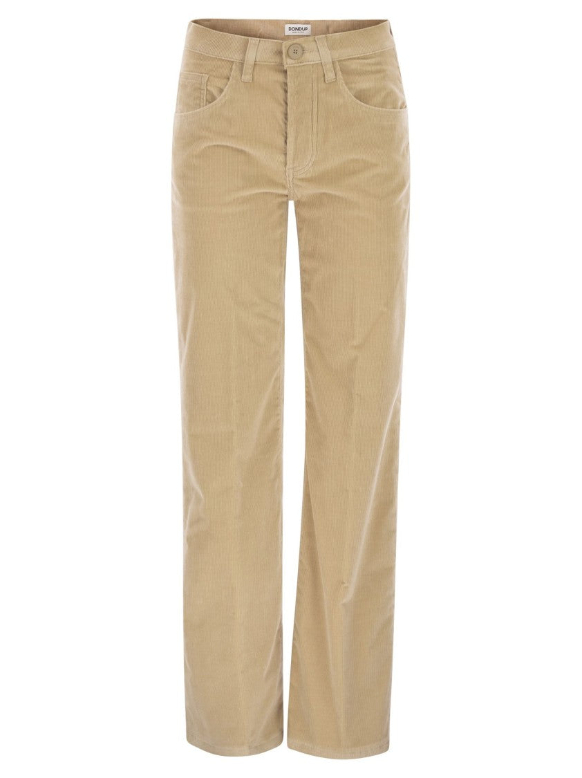 Dondup Jacklyn - Wide-Leg Corduroy Trousers