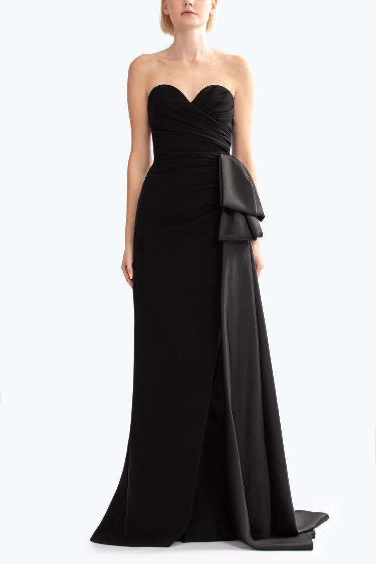 Saiid Kobeisy Strapless Long Dress