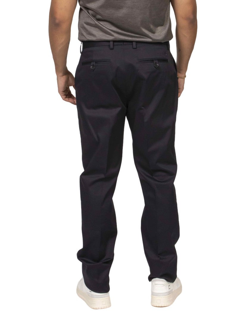 Etro Roma Classic Waistband Straight-Leg Pants
