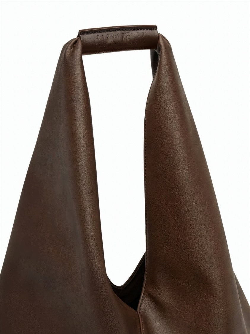 Mm6 By Maison Margiela Triangular Brown Bag