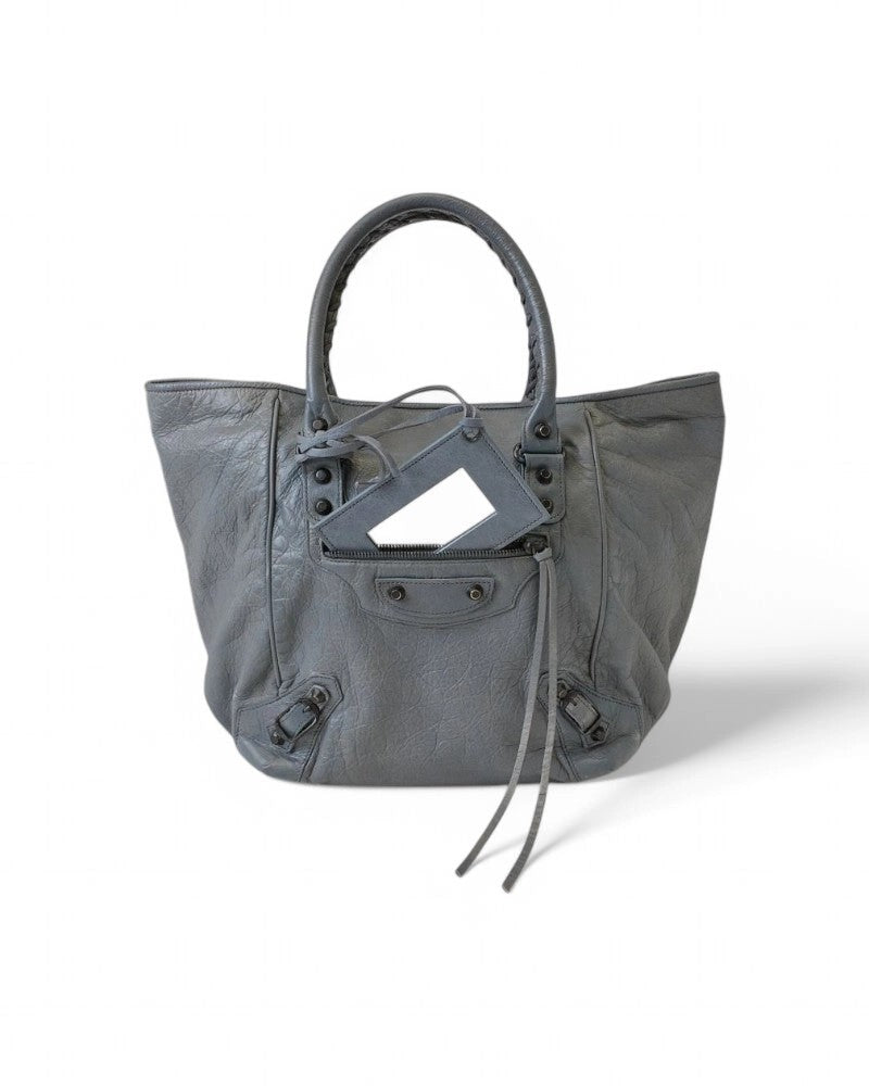 Balenciaga Sunday City Mm Azzurra