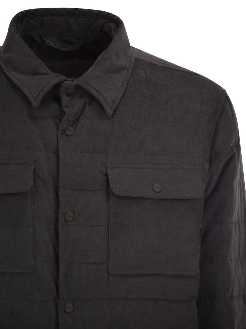 Herno Shirt-Style Down Jacket