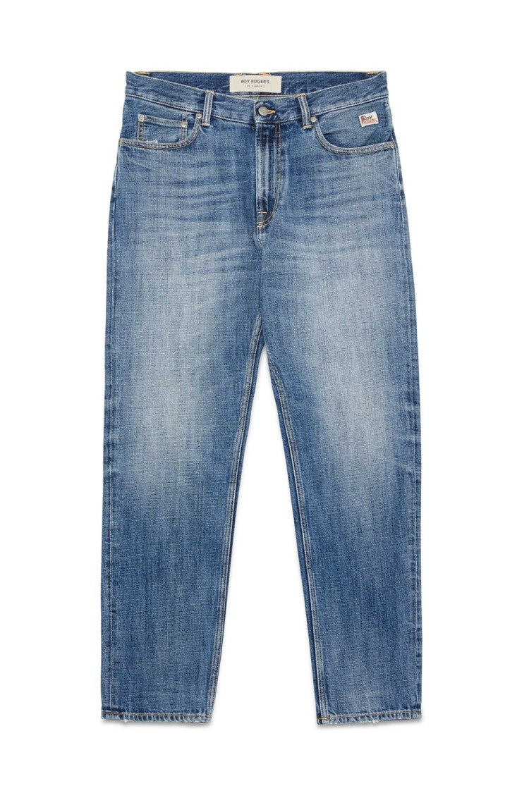 Roy Rogers Tapered Denim Jeans With Limited Edition Design