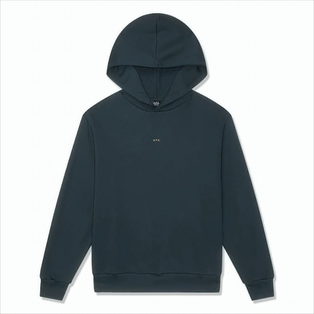 A.P.C. Classic Grey Hoodie With Relaxed Fit
