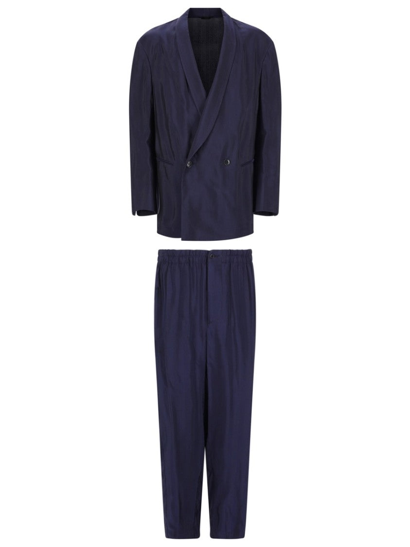 Giorgio Armani Relaxed Viscose Trousers Suit