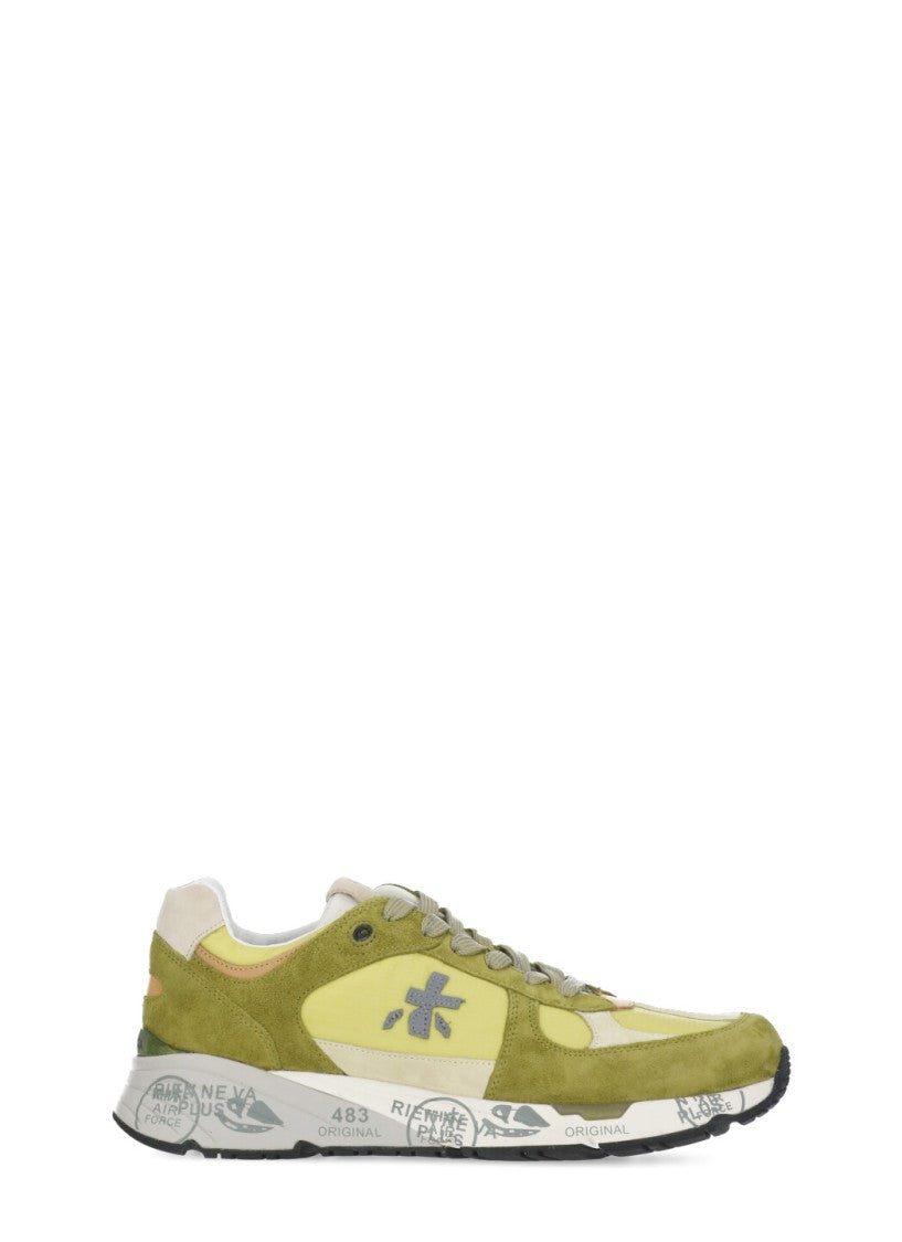 Premiata Acid Green Mase 7236 Sneakers