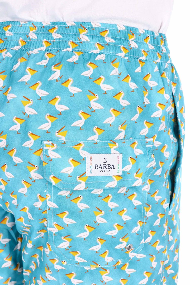 Barba Quick-Dry Tucani Print Swim Shorts