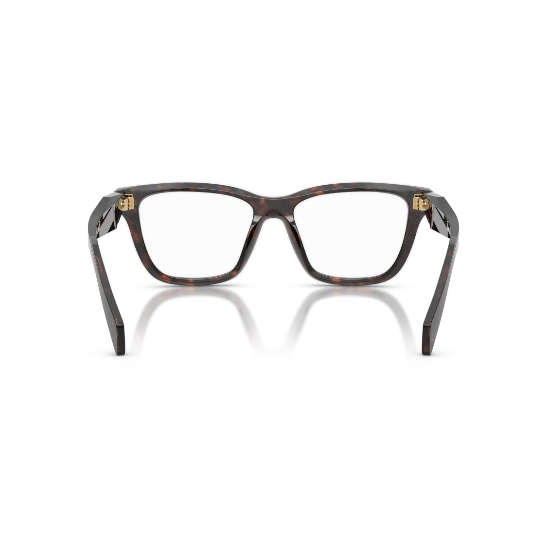 Prada Tortoiseshell 0Pr C10v Square Eyeglasses