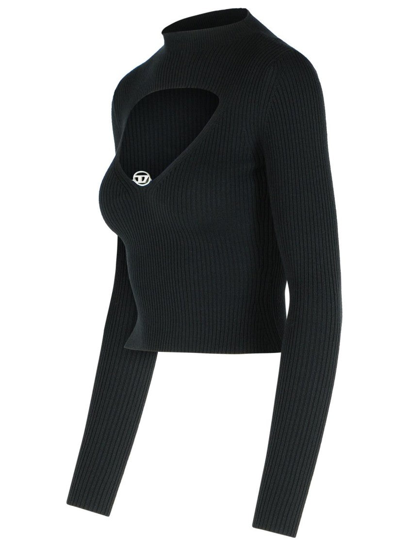 Diesel 'Olina' Black Wool Sweater