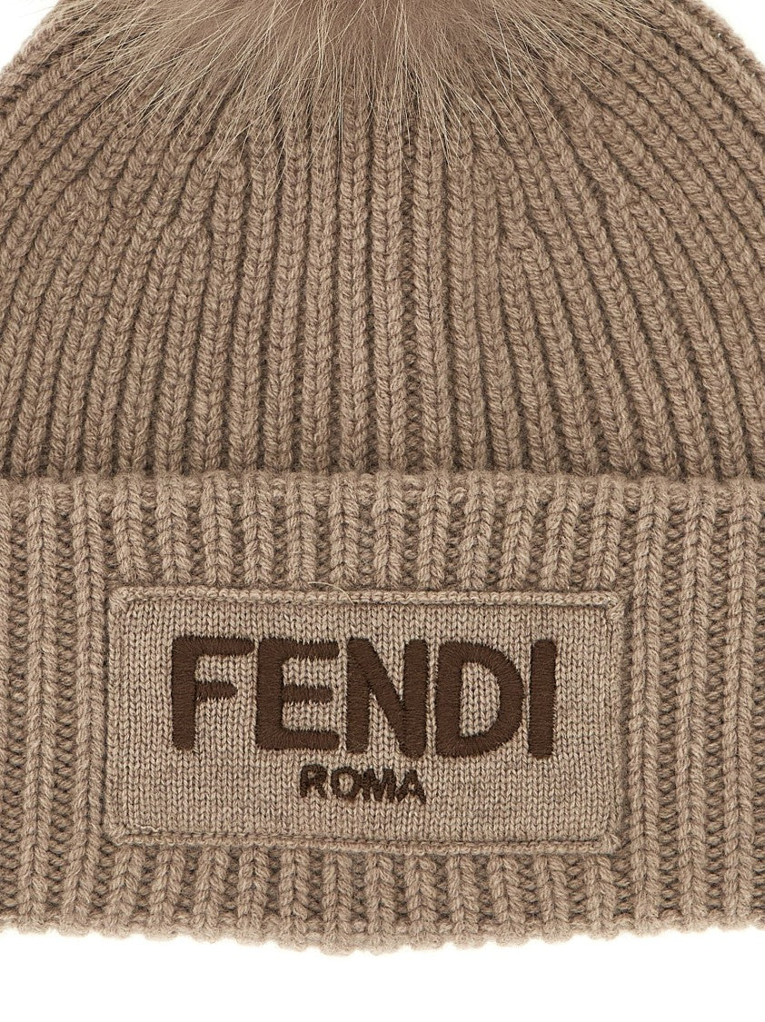 Fendi Pompon Beanie