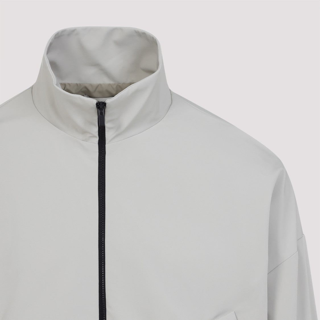 Fear Of God Cement Grey High Neck Track Jacket