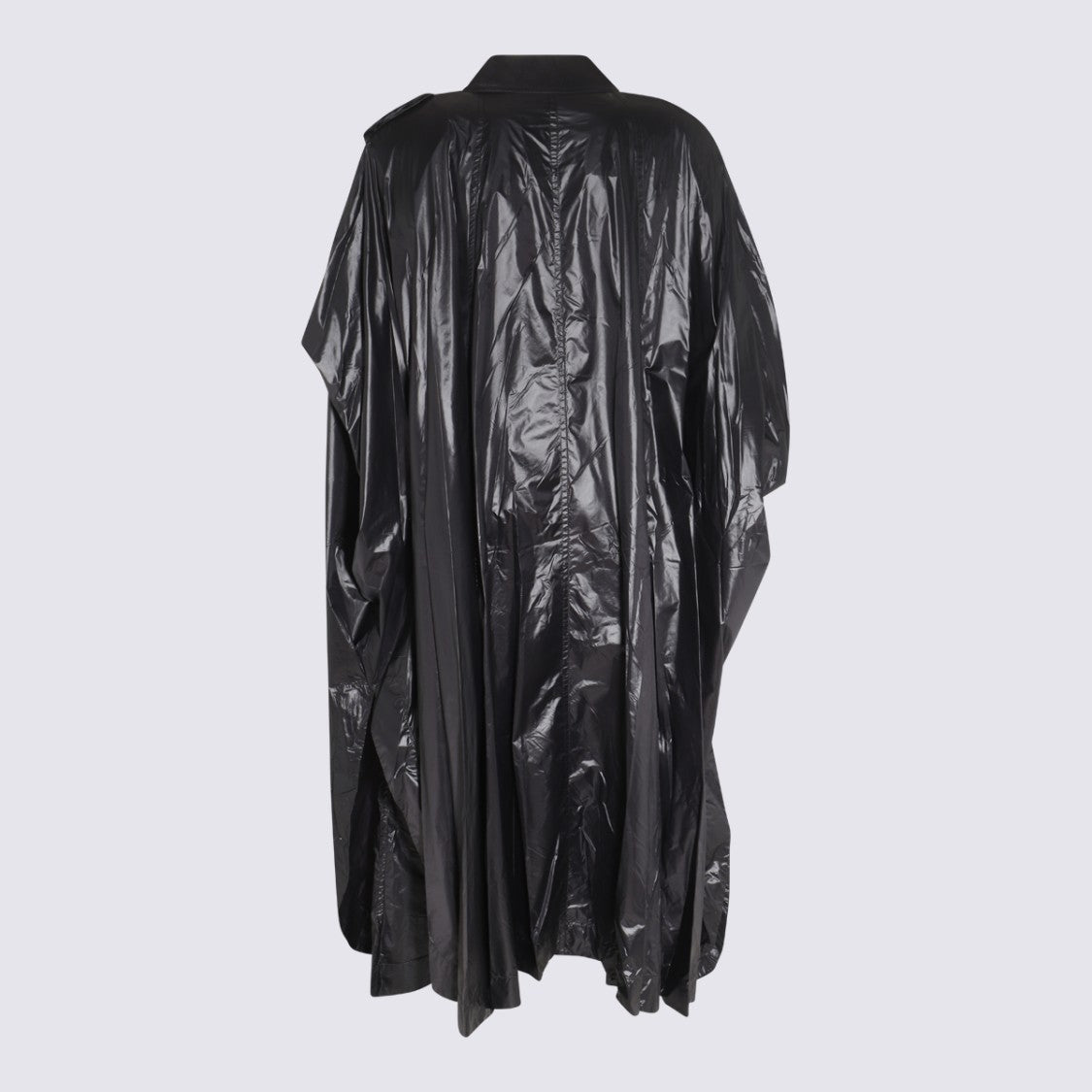 Saint Laurent Black Rainy Cape Jacket