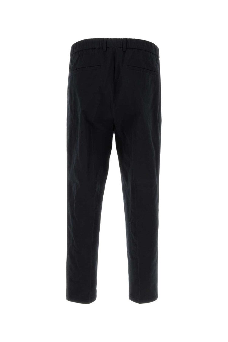 Jil Sander Midnight Blue Cotton Pant