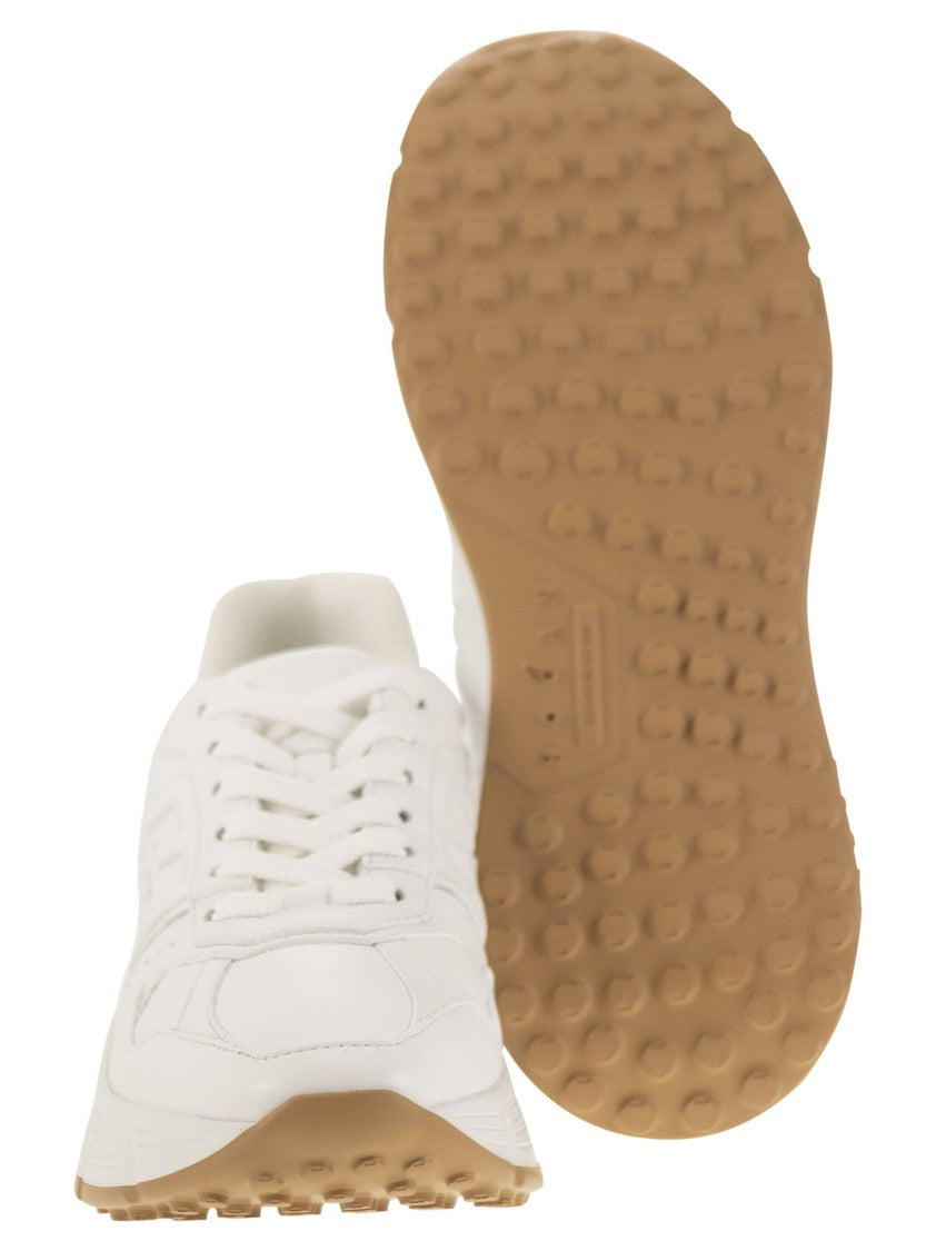 Hogan H669 - Hi-Fi Leather Trainers