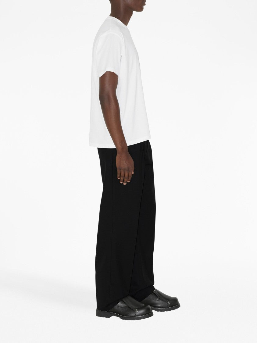 Burberry Tempah White Cotton Logo T-Shirt