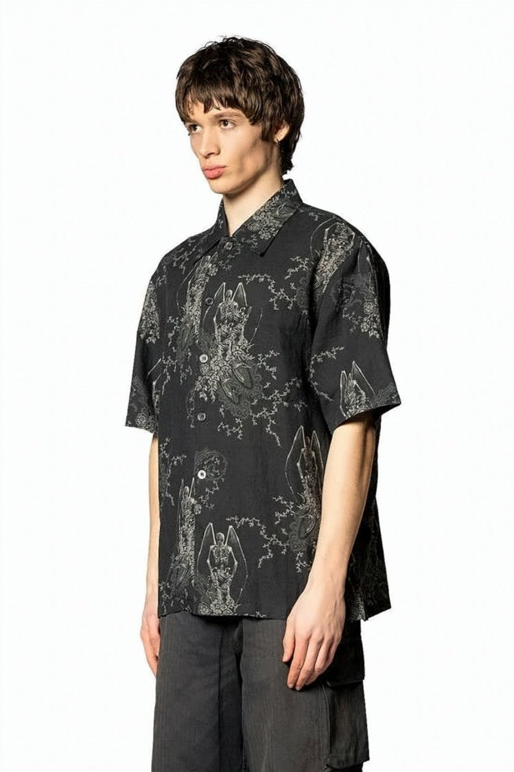 Our Legacy Short-Sleeve Shirt With Classic Collar
