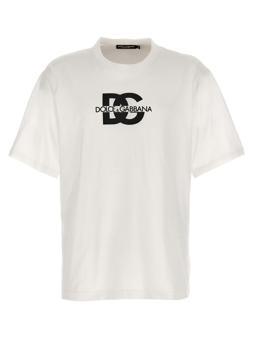 Dolce & Gabbana Bold Logo Print Crewneck T-Shirt
