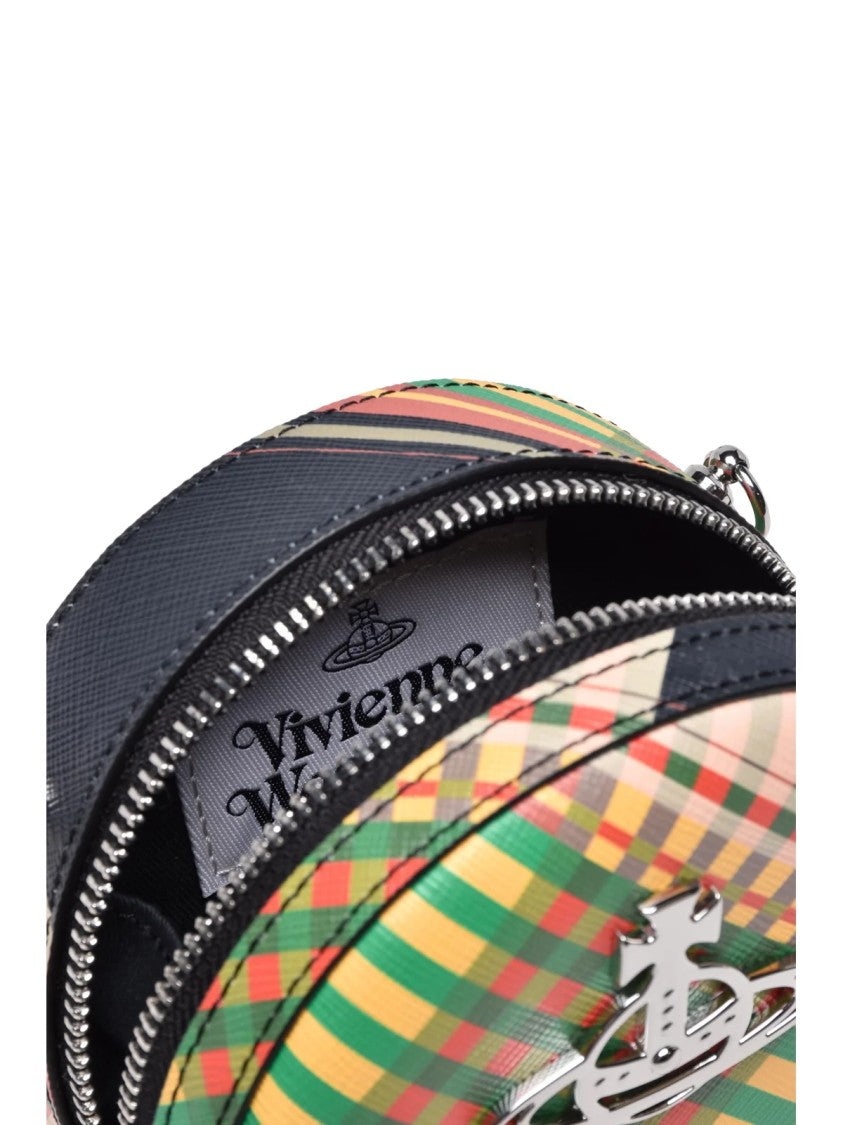 Vivienne Westwood Multicolor Polyurethane Round Shoulder Bag