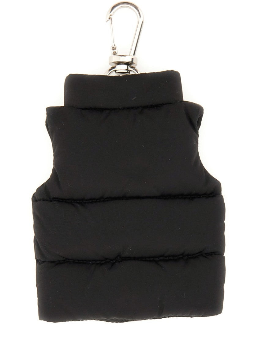 Moncler Puffer Vest Embroidered Keychain
