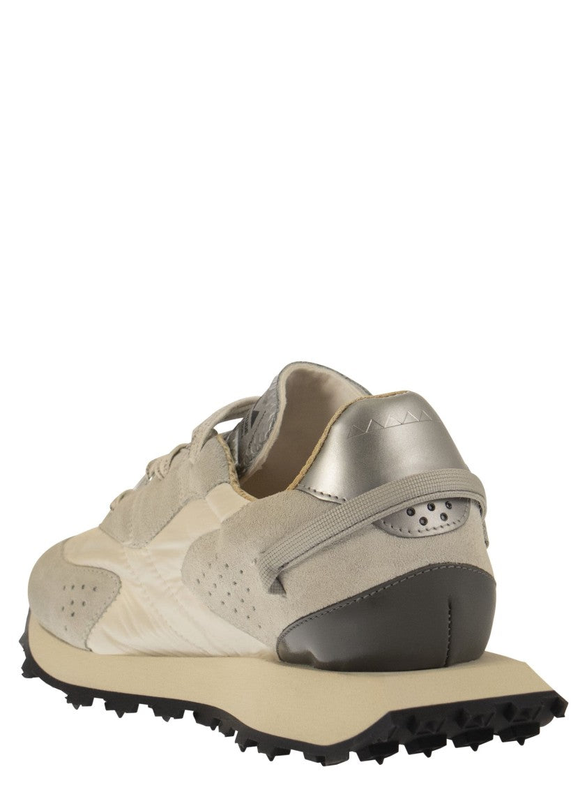 Run Of Vaporix - Suede And Nylon Trainers