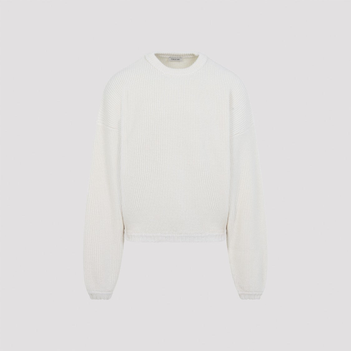 Fear Of God Ribbed Knit Sweater With Relaxed Fit