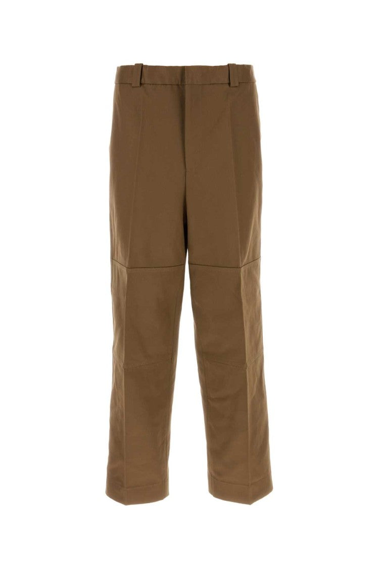 Jil Sander Brown Twill Pant