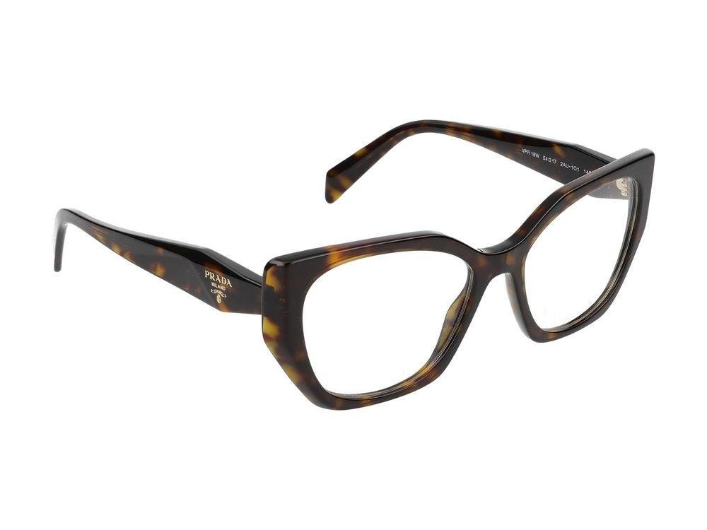 Prada Tortoiseshell 0Pr 18Wv Acetate Cat-Eye Eyeglasses