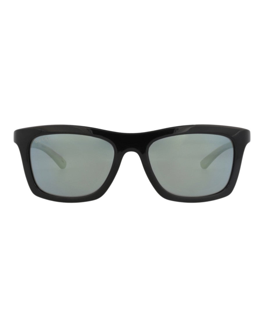 Gucci Square-Frame Injection Sunglasses