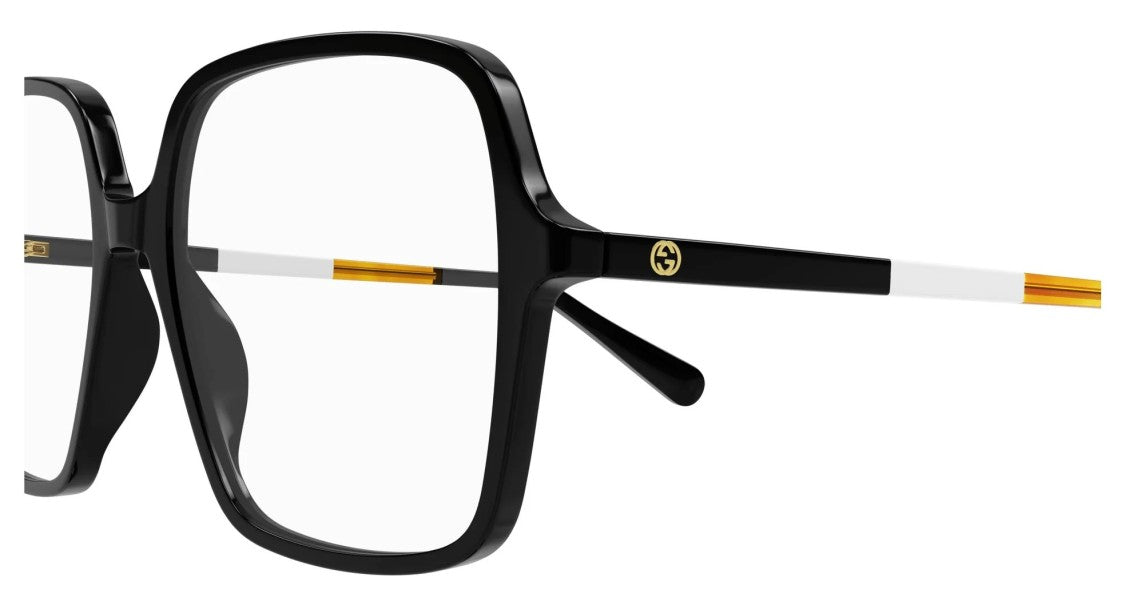 Gucci Eyeglasses Gucci Gg1003o 010 Black Black Transpare 53/16/140