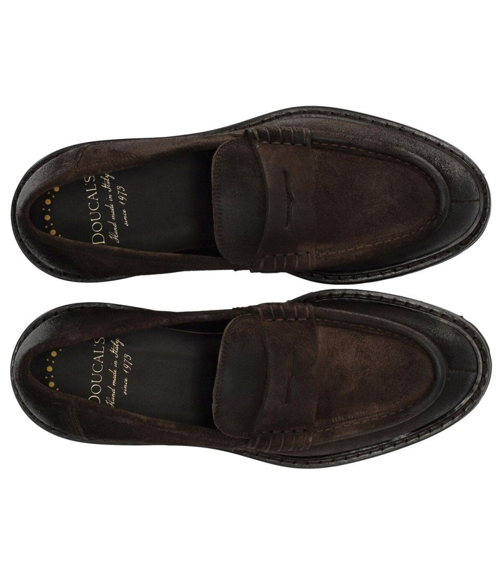 Doucal's Commander Dark Brown Loafer