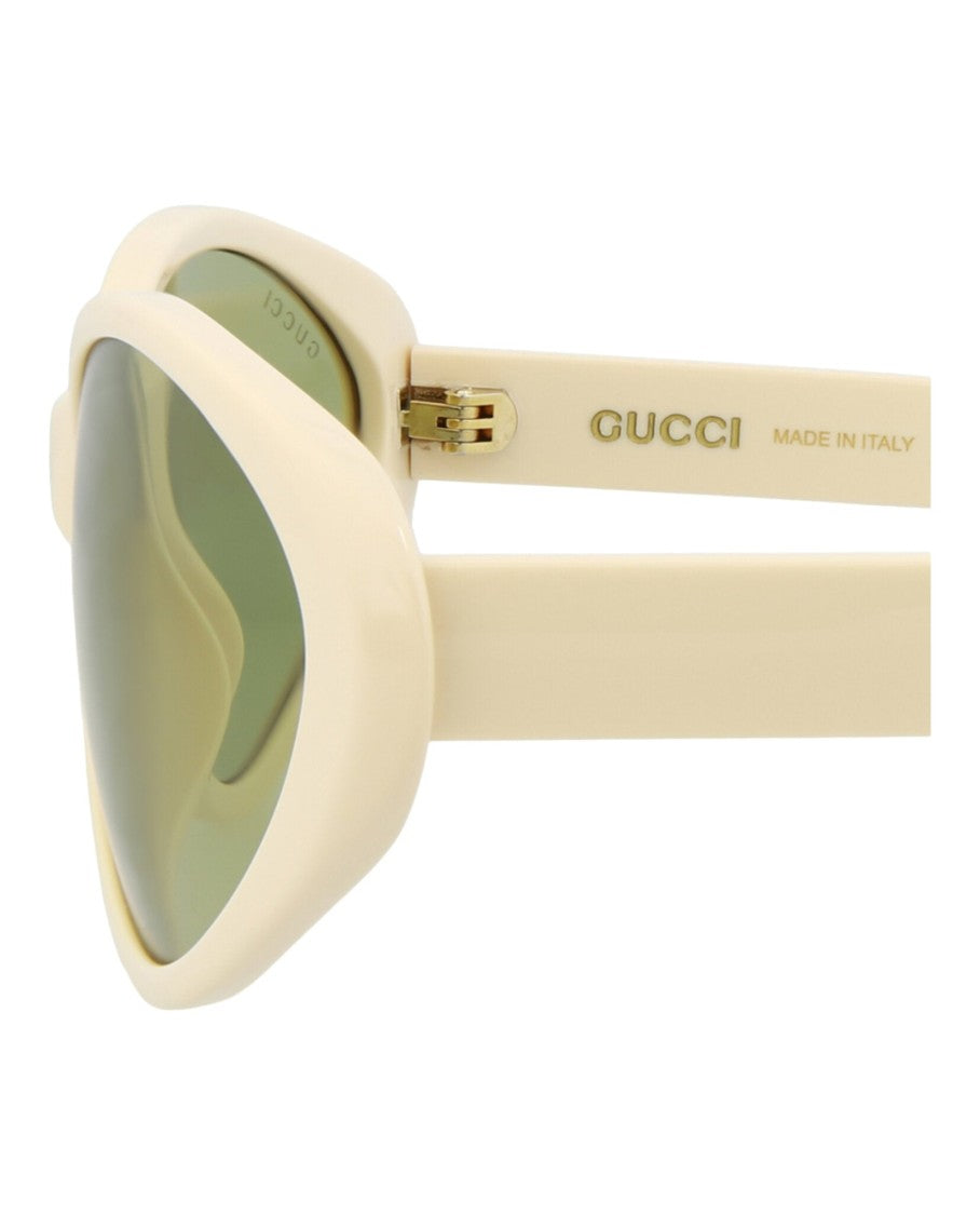 Gucci Round-Frame Recycled Acetate Sunglasses