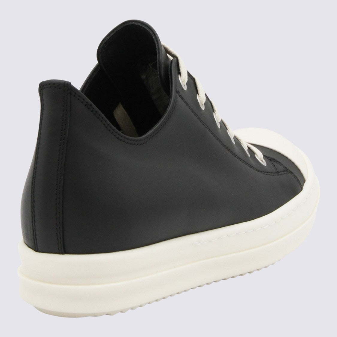 Rick Owens Leather Low Sneakers