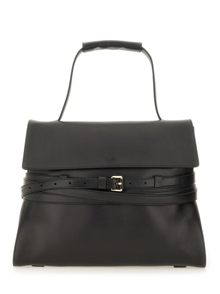 Moschino Dpp - "Tie Me" Medium Bag