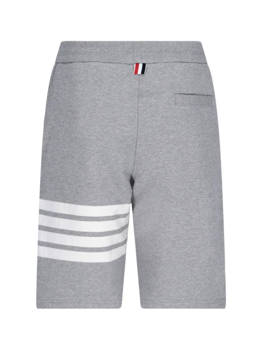 Thom Browne 4-Bar' Sporty Shorts – Grey