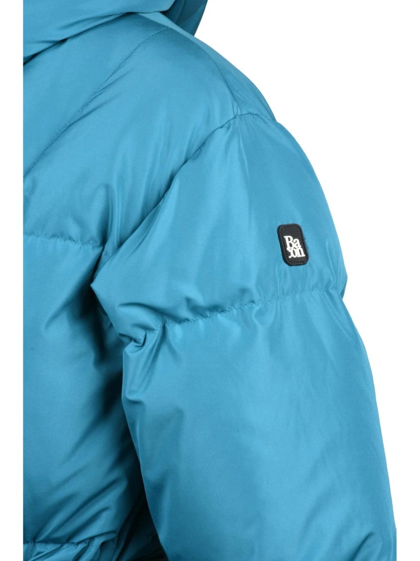 Bacon Aqua Polyester Oaks 97 Down Jacket