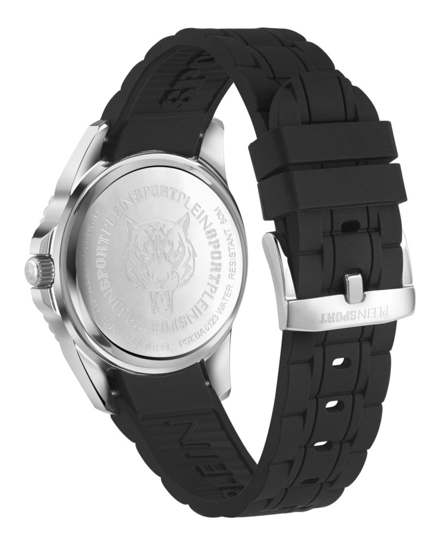 Plein Sport Three-Hand Quartz Movement Watch With Stainless Steel Case