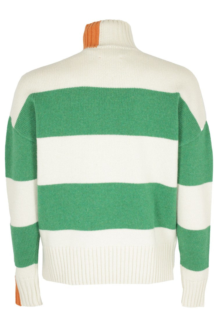 Right For High Ribbed Collar Sweater