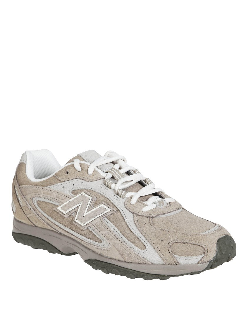 New Balance Low-Profile Suede Mesh Sneakers