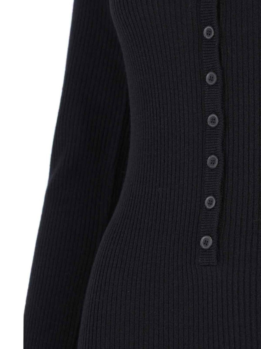 Nili Lotan Nili Lotan "Roxy" Maxi Knitted Dress Black