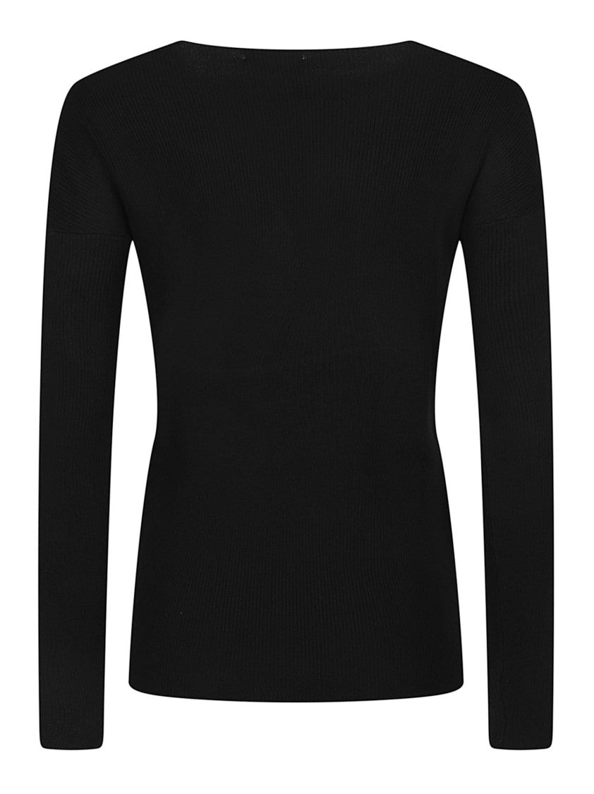 P.A.R.O.S.H. Long Fitted Wool Sweater