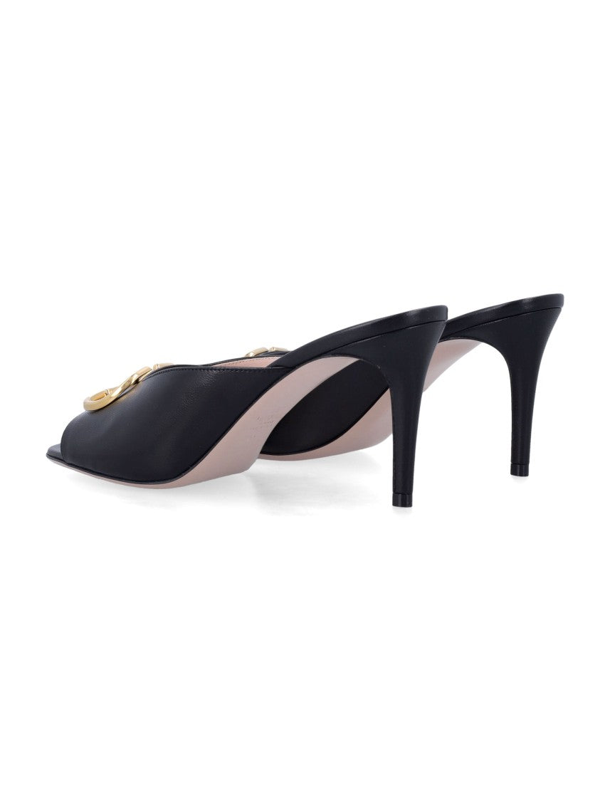 Valentino Garavani Vlogo Leather Mule Mules