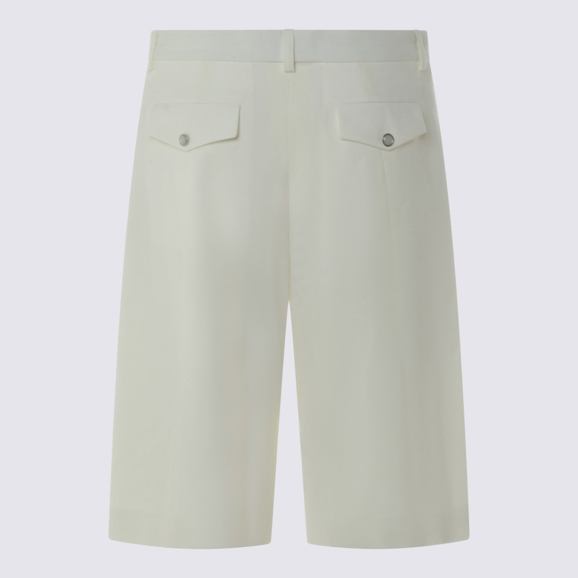 Casablanca Tailored Minimalist Shorts With Structured Waistband