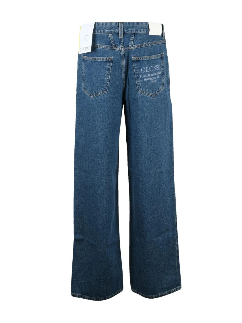 Closed Wide-Leg Jeans With Classic Five-Pocket Design