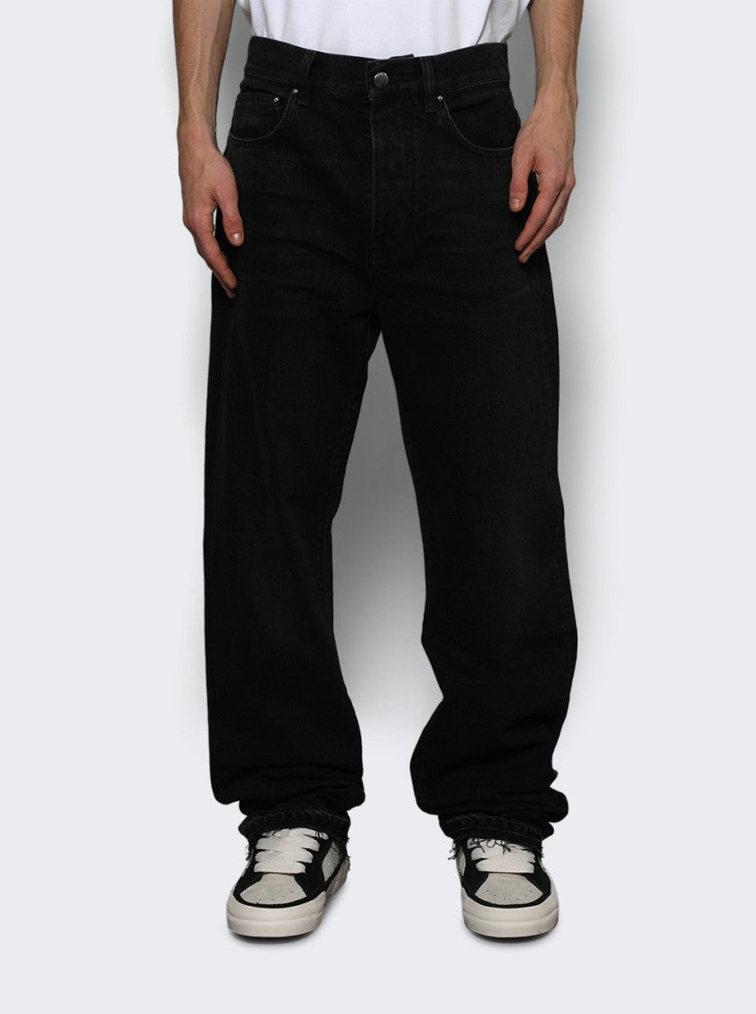 Amiri Released Hem Straight Jean Vintage Black