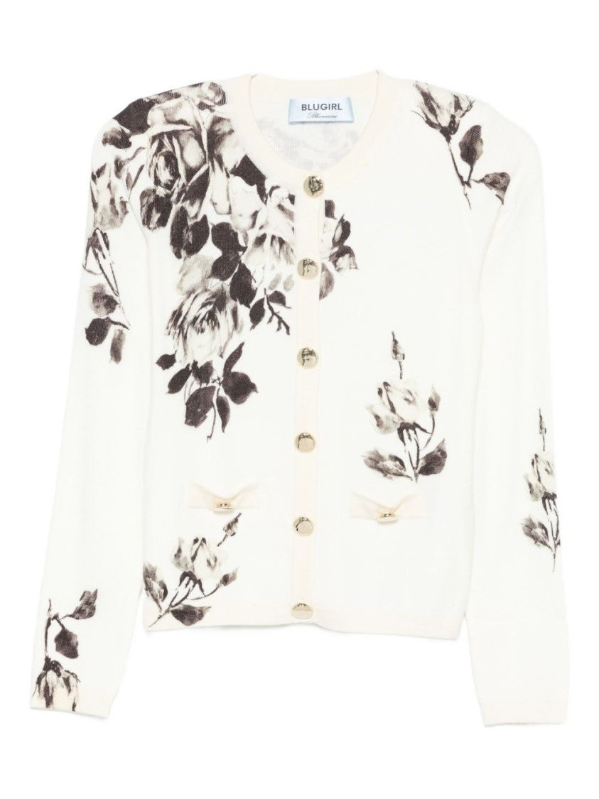 Blugirl Classic Knit Sweater With Long Sleeves