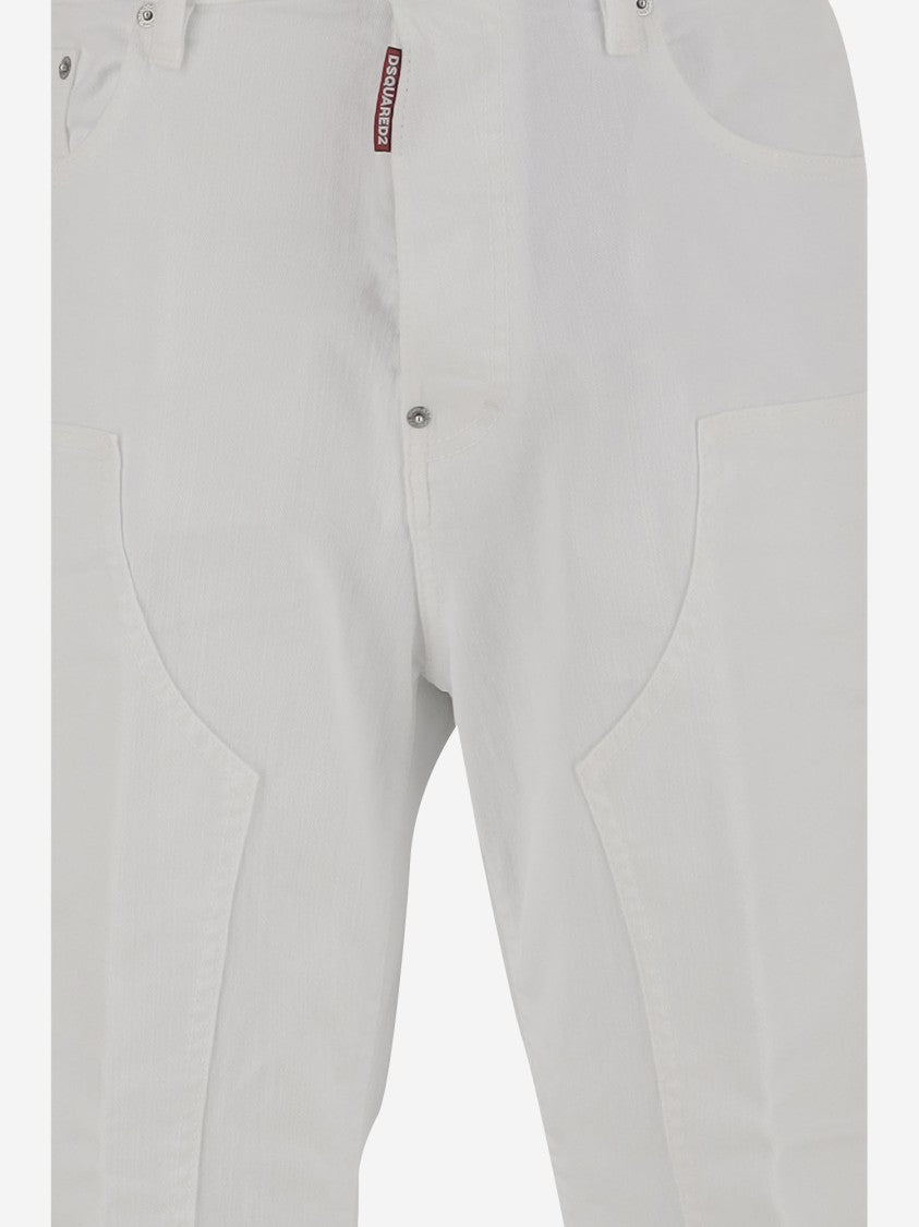 Dsquared2 Stretch Cotton Cargo Pants