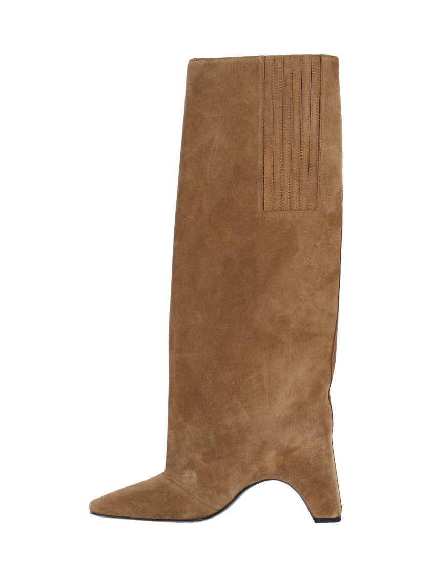 Coperni Bridge Boots – Brown