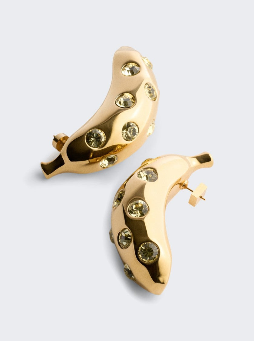 Jacquemus The Banana Earrings Gold