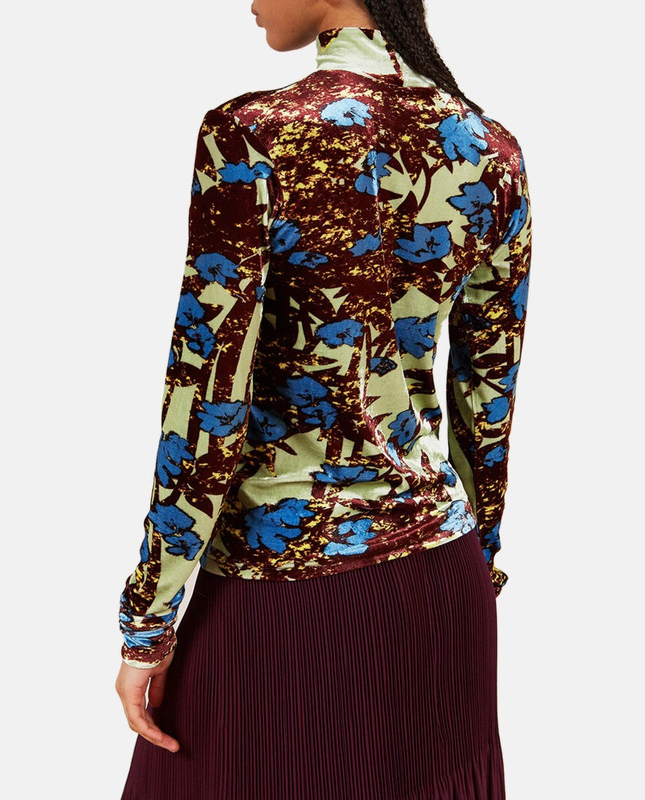 Colville Polo Turtle Neck Top