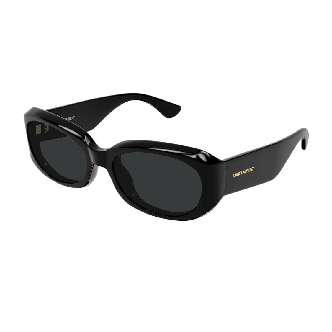 Saint Laurent Black Sl 868 Bio-Injected Oval Sunglasses